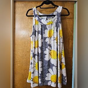 Flower tank top 3x